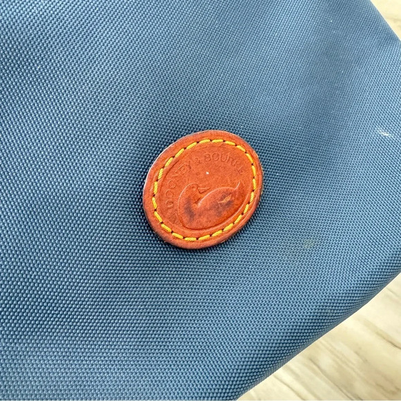 Dooney & Bourke Navy Nylon Crossbody Pouchette $148 Basic Minimalist Travel - Picture 7 of 11